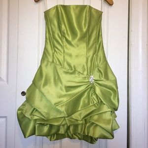 Lime Green Cocktail Dress
